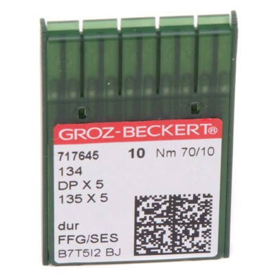 Иглы GROZ-BECKERT DPx5 №70 SES (уп.10шт.) (0)