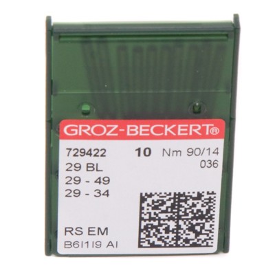 Иглы GROZ-BECKERT BLx29 №90/14 (уп.10шт.) (0)