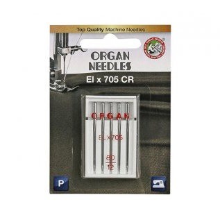 Иглы для БШМ ORGAN BL ELx705 CR №80 (уп.5шт) (0)