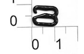 крючок металл крашенный 809в черный ширина=08мм (упаковка 1000 штук) купить по 1985 - в интернет - магазине Веллтекс | Кострома
.