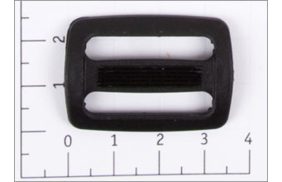 пряжка двухщелевая 25мм пластик цв черный (уп 100шт) дщ-25 пп купить по 1.3 - в интернет - магазине Веллтекс | Кострома
.