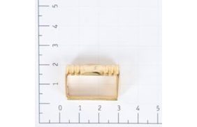 рамка для ремня металл 23х11мм цв золото 2816-11 купить по 11.45 - в интернет - магазине Веллтекс | Кострома
.