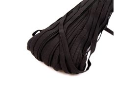 резинка плетеная продежная цв черный 010мм (уп 100м) купить по 8.6 - в интернет - магазине Веллтекс | Кострома
.