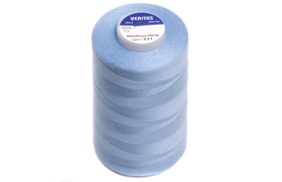нитки швейные 100% pe 40/2 цв s-231 синий бледный (боб 5000ярдов) veritas купить по 119 - в интернет - магазине Веллтекс | Кострома
.