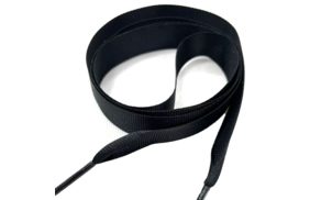 шнур плоский 3мм цв черный (110см) купить по 26.72 - в интернет - магазине Веллтекс | Кострома
.