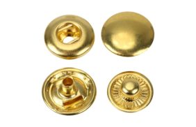 кнопка l-12 цв золото нерж 12,5мм (уп ок.72шт) veritas купить по цене 909 руб - в интернет-магазине Веллтекс | Кострома
