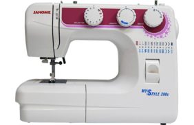 бытовая швейная машина janome my style 280s купить по доступной цене - в интернет-магазине Веллтекс | Кострома
