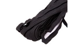 резинка плетеная продежная цв черный 010мм (уп 10м) купить по 8.6 - в интернет - магазине Веллтекс | Кострома
.