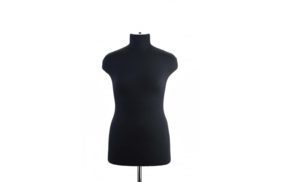 манекен женский р48 (96-75-102) мягкий цв чёрный купить по цене 9266 руб - в интернет-магазине Веллтекс | Кострома

