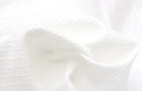 вафельное полотно 145гр/м2, 100хб, 45см, отбеленная, белый/s501, (60/420м) tpg052 купить в Костроме.